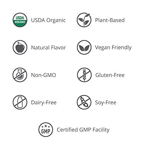HumanN HeartGreens | Superfood Organic Powder with Wheatgrass, Kale, Spinach, and Spirulina, USDA Organic Non-GMO, from The Makers of SuperBeets (Green Apple Flavor, 5.29-Ounce