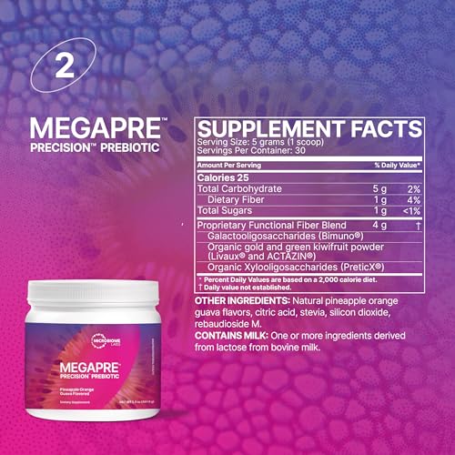 Microbiome Labs Total Gut Restoration Kit (Powder) - 3-Product Gut Health Spore Based Probiotic, Prebiotic Powder & Mucosal Immunoglobulin + Amino Acids Supplement for Immune, GI & Digestive Health