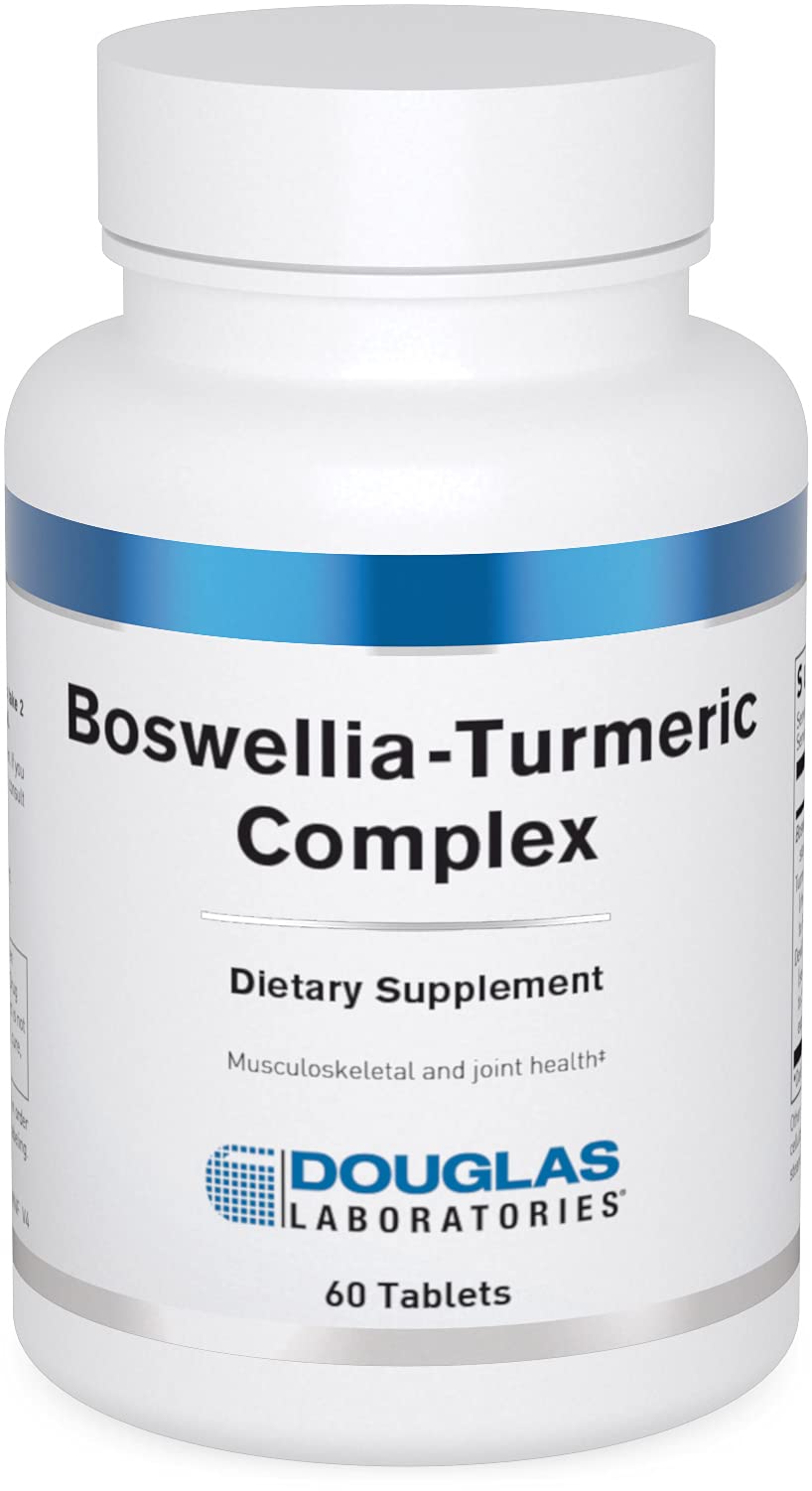 Douglas Laboratories Boswellia-Turmeric Complex | Botanical Extracts to Support Normal Recovery of Joints and Muscles After Exercise or Activity* | 60 Tablets