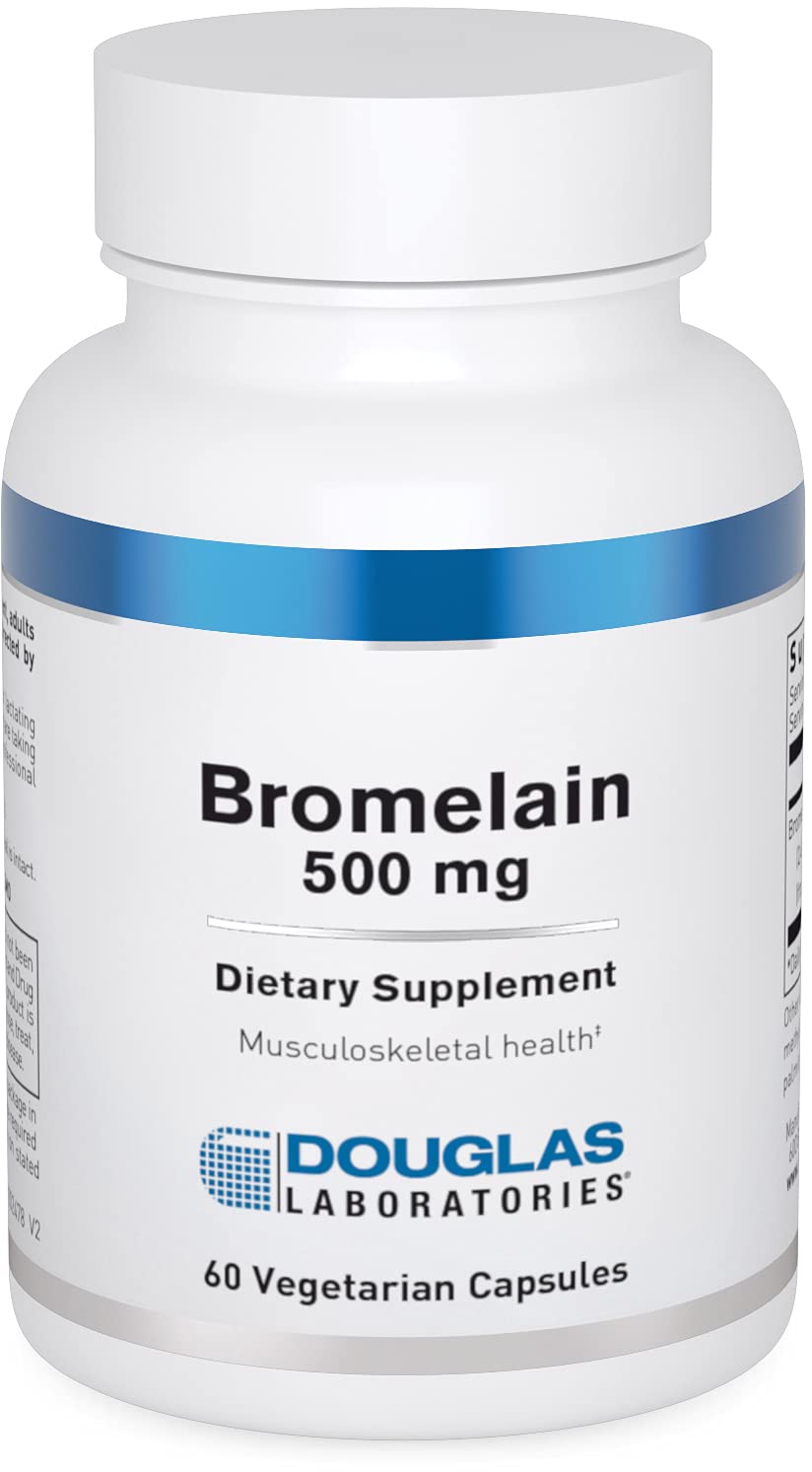Douglas Laboratories Bromelain | 500 mg - Supports Musculoskeletal System | 60 Capsules