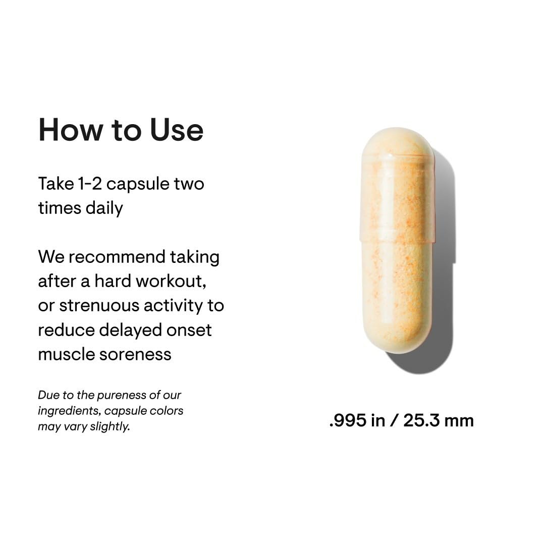 THORNE Curcumin Phytosome 500 mg (Meriva) - Sustained Release, Clinically Studied, High Absorption - Supports Healthy Response in Joints and Muscle* - 120 Capsules - 60 Servings