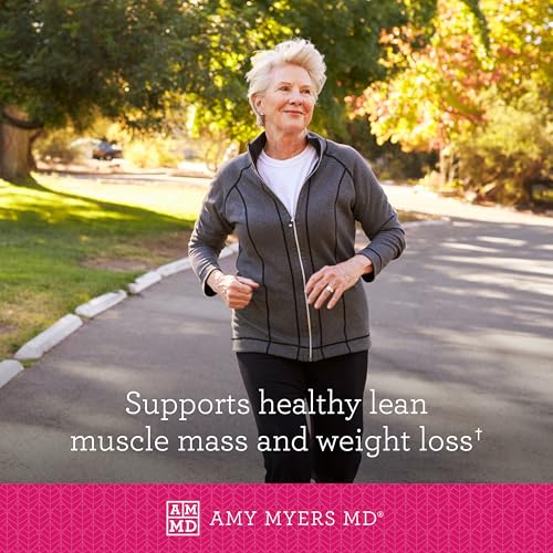 Amy Myers MD Pure Paleo Protein Powder - Clean Grass Fed Pasture Raised Protein - Hormone Free, Non-GMO, Gluten & Dairy Free - Perfect for Keto and Paleo - 29.31 Oz - Peppermint Mocha