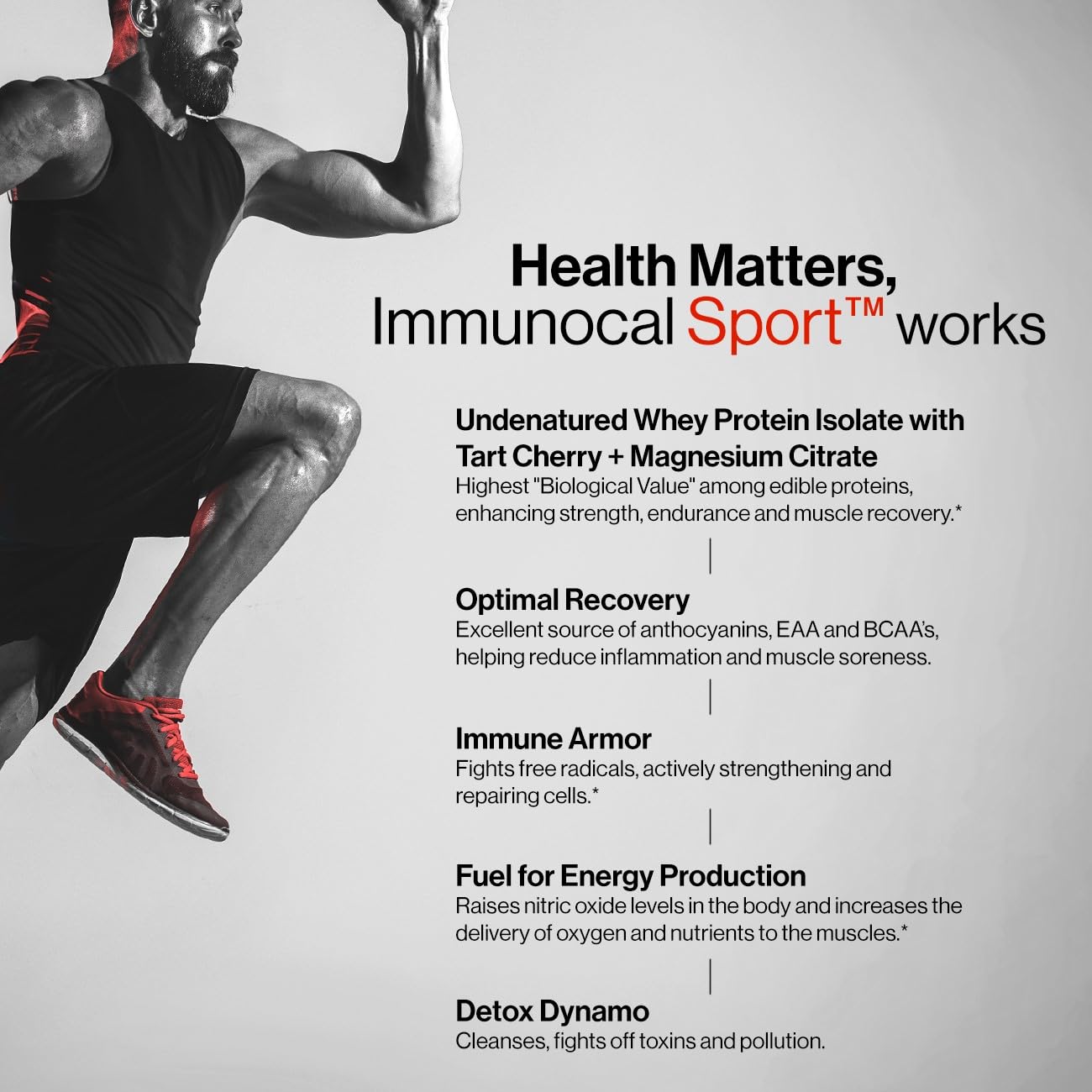 Immunocal Sport Bundle Sport and Booster Energy Performance - Glutathione Precursor with Whey Protein Isolate & Nrf2 Activator