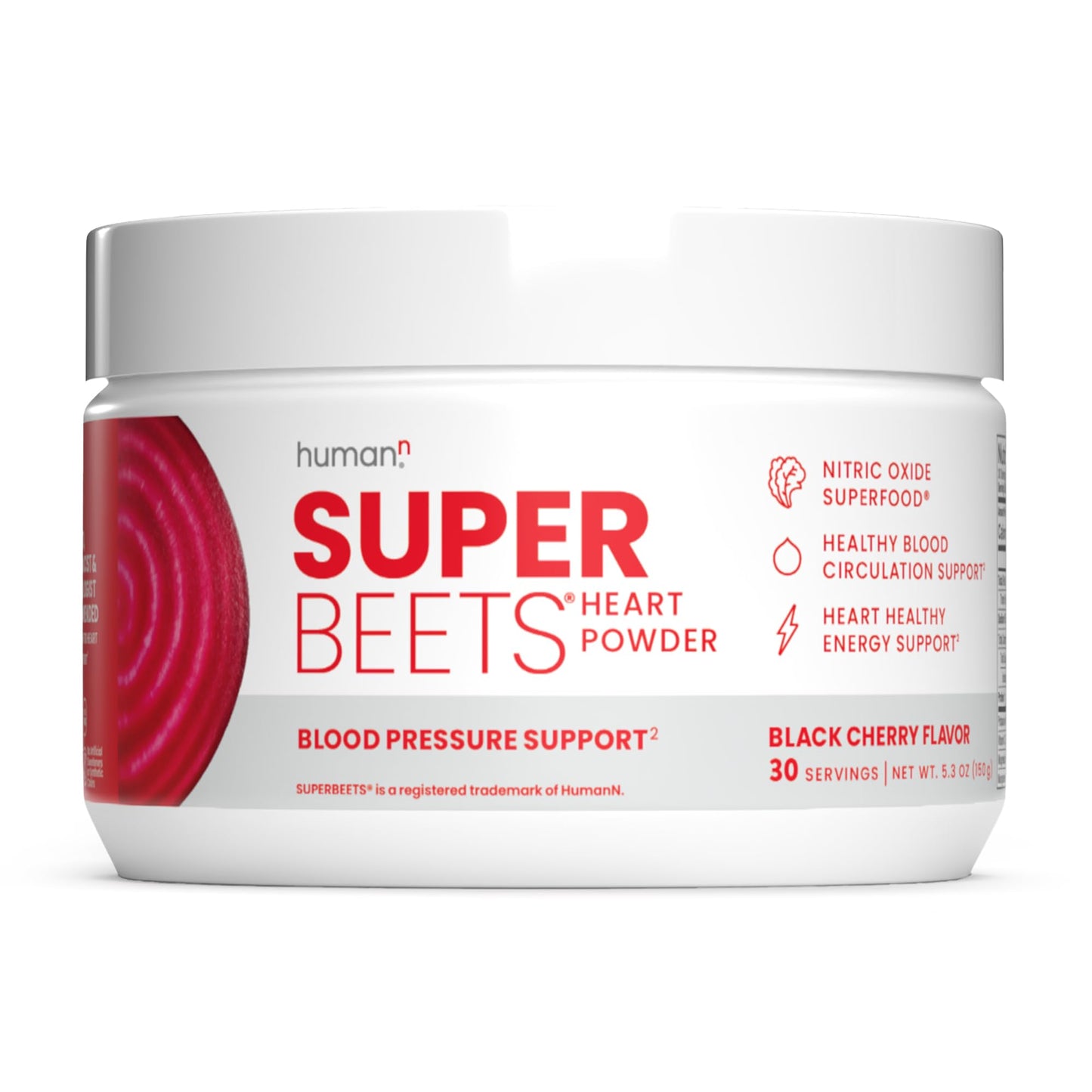 HumanN SuperBeets Heart Gummies Zero Sugar & Black Cherry Powder