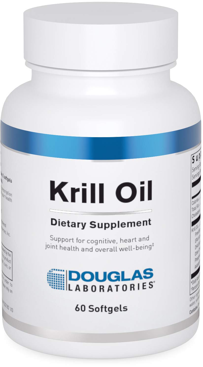 Douglas Laboratories Krill Oil | Supports Cognitive, Heart and Joint Health | 60 Softgels
