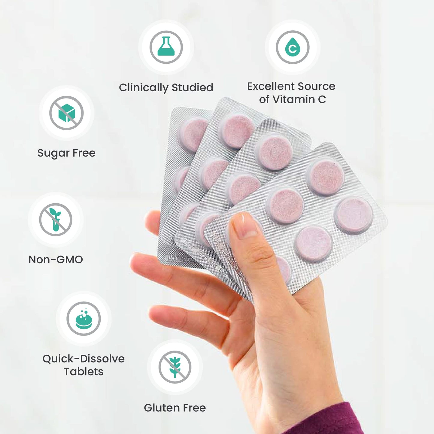 HumanN Neo40 Daily Heart & Blood Circulation Supplements to Boost Nitric Oxide - Supports Blood Pressure - from Maker of SuperBeets -Includes 30 Dissolvable Tablets - Tasty Fruity Flavor