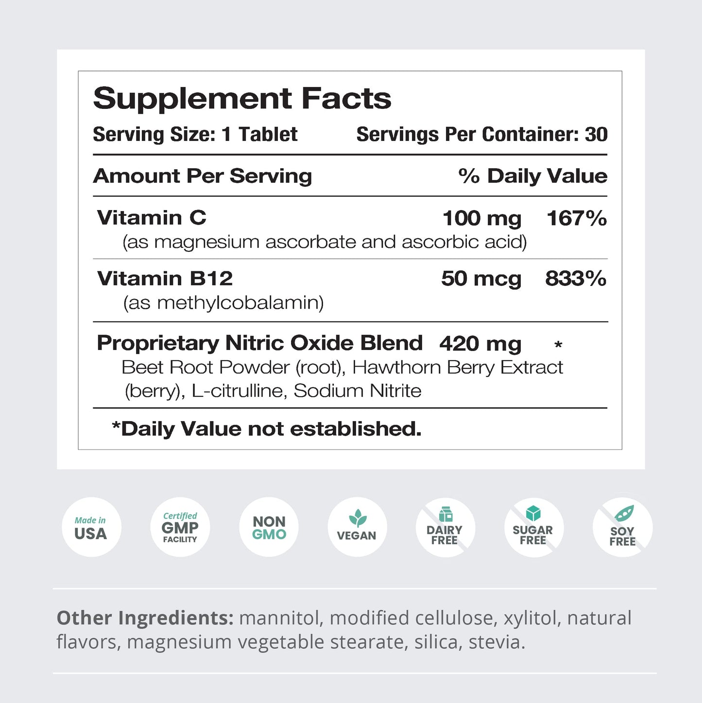 HumanN Neo40 Daily Heart & Blood Circulation Supplements to Boost Nitric Oxide - Supports Blood Pressure - from Maker of SuperBeets -Includes 30 Dissolvable Tablets - Tasty Fruity Flavor