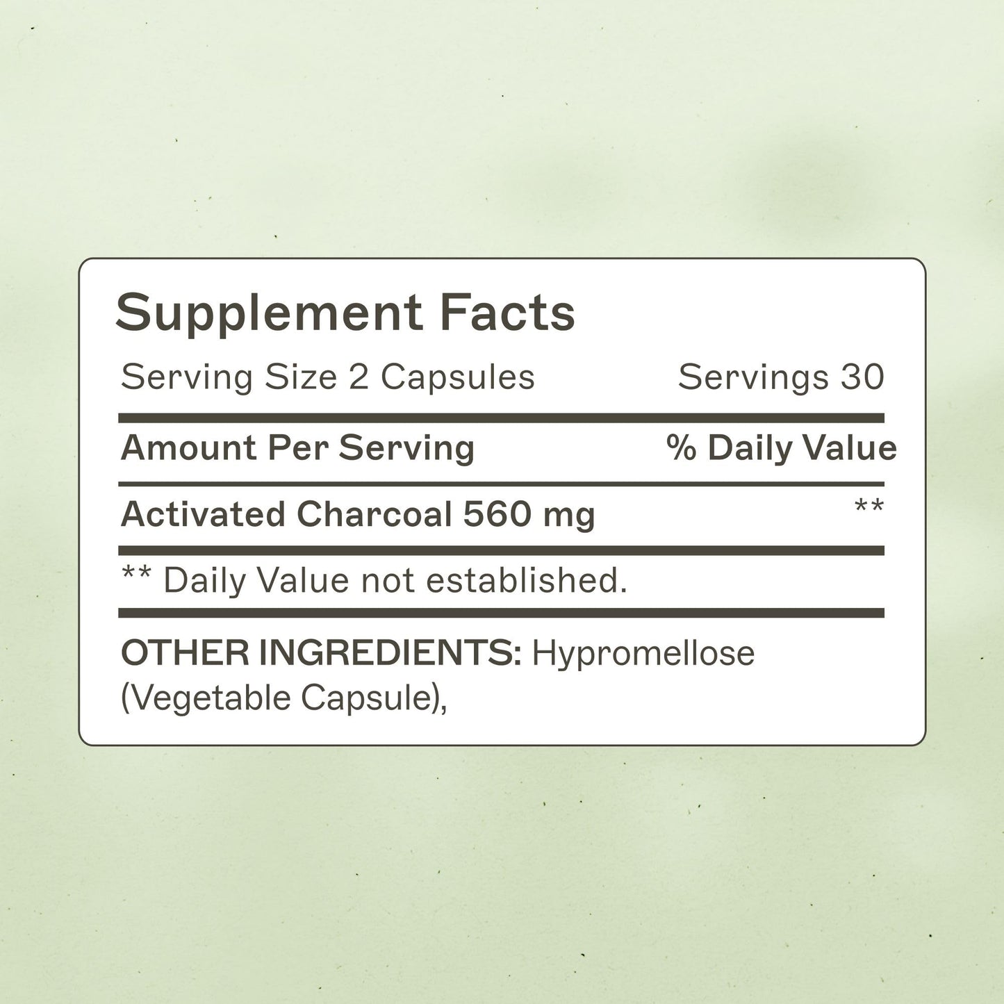 Coconut Charcoal Capsules from The Myers Way Protocol - Natural Activated Charcoal, Gas Reliever & Support for Affects of Mold/Toxins - Dietary Supplement 60 Capsules, 30 Servings - Dr. Amy Myers