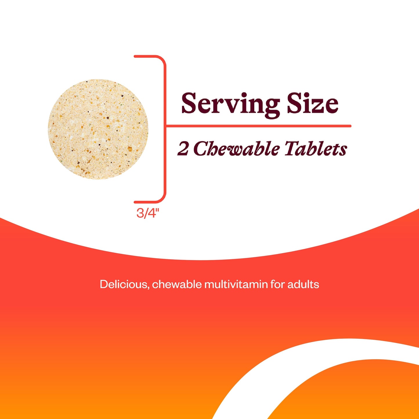 Seeking Health Optimal Multivitamin Chewable, Active B Vitamins with B12 and L-5-MTHF, Daily Vitamin for Men and Women, Wellness and Immune Support, Vegetarian (60 Tablets)*