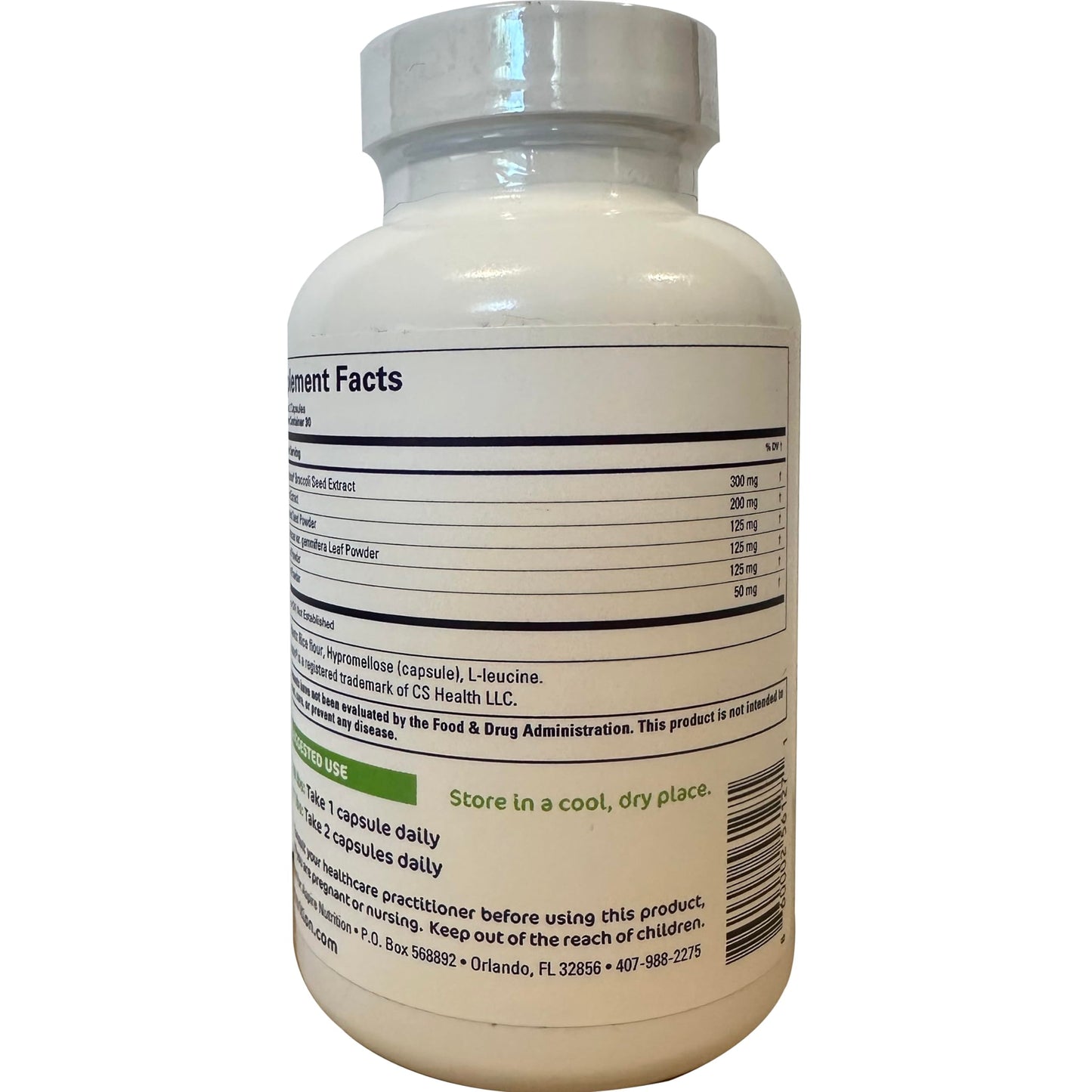 Aspire Nutrition Bio-Clear Detoxification Capsule - 60 Capsules - Up to 2-Month Supply