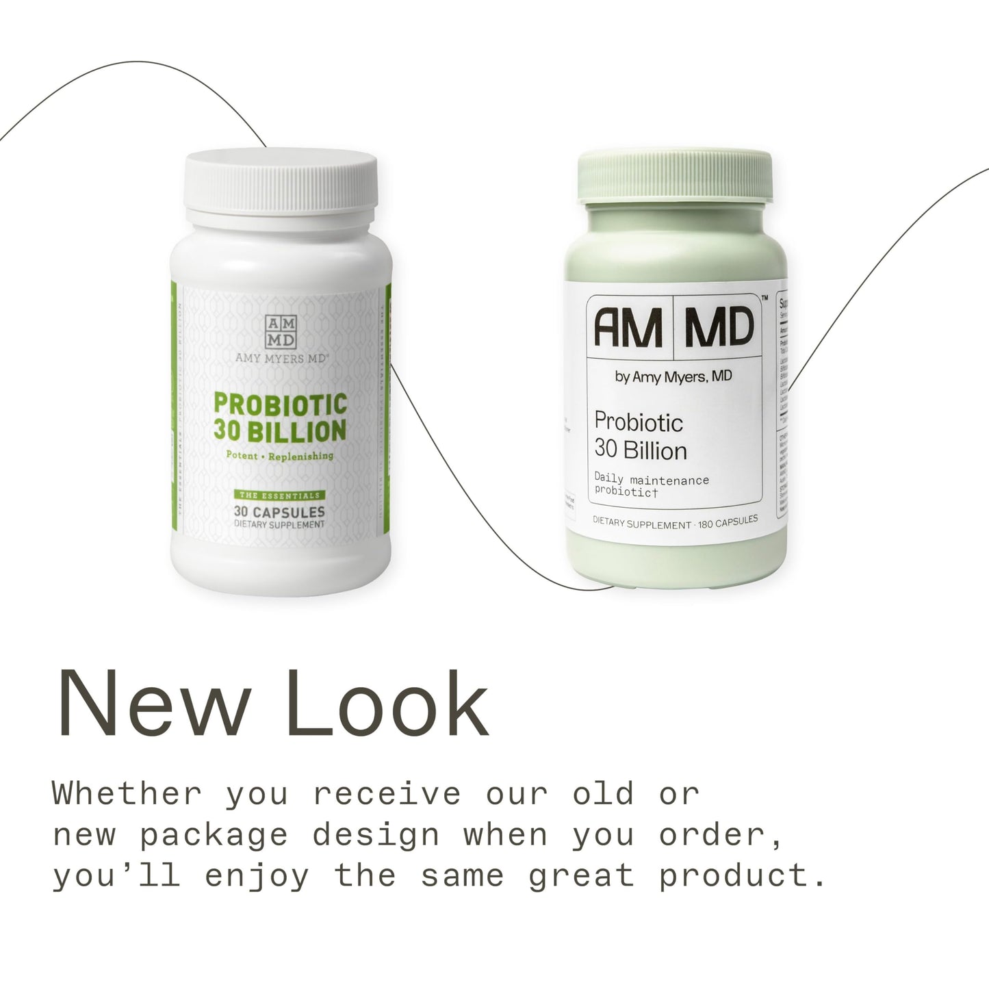 Dr. Amy Myers Best Probiotics 30 Billion CFU Per Capsule - for Women & Men - Powerful Combination of Doctor Approved Strains - Supports Healthy Digestion and Gut Bacteria Balance - One Month Supply