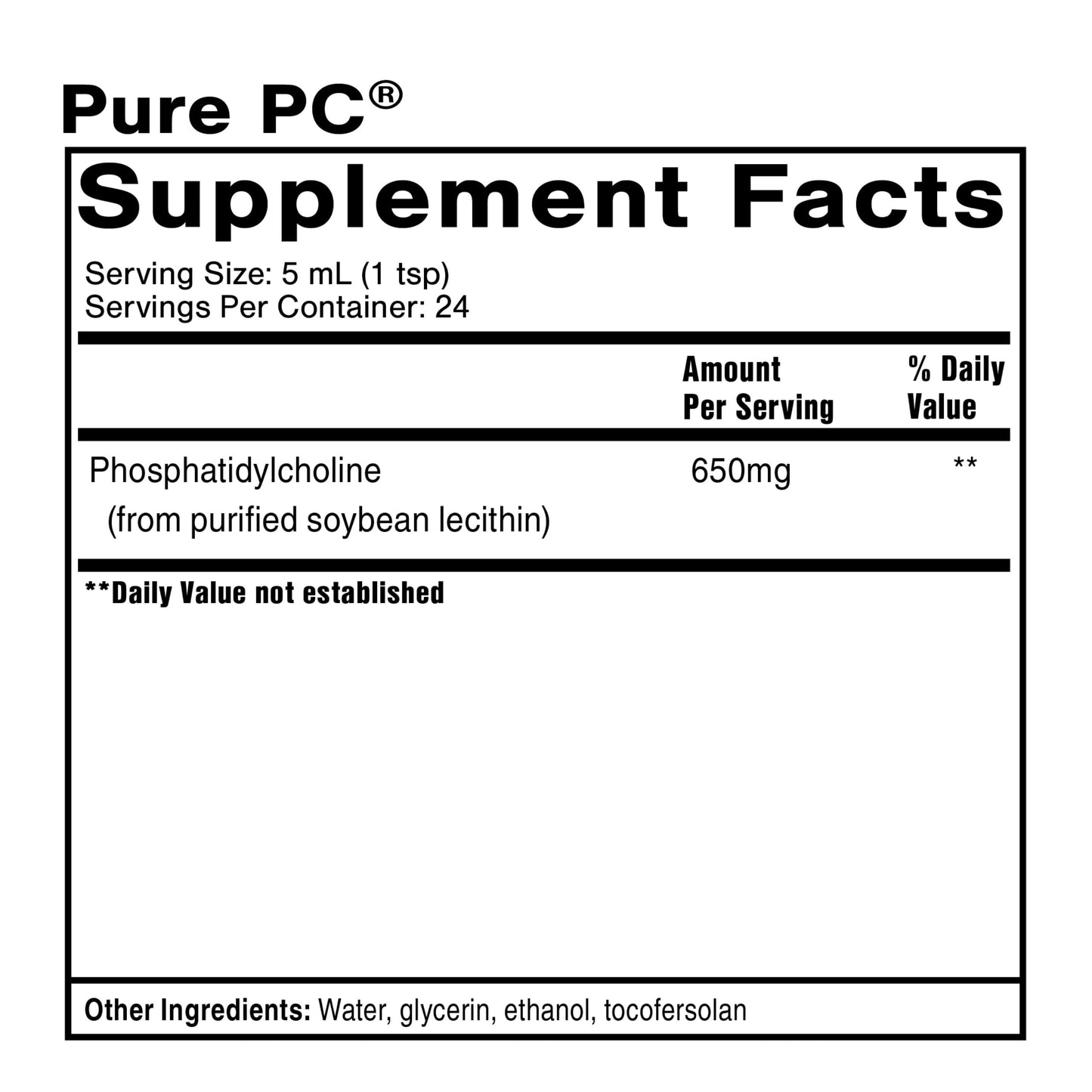 Quicksilver Scientific Micellized Pure PC - Phosphatidylcholine Liquid Supplement to Support Cellular & Liver Health - Superior Liposomal Absorption - Non-GMO Supportive Brain Supplement (4oz /120ml)