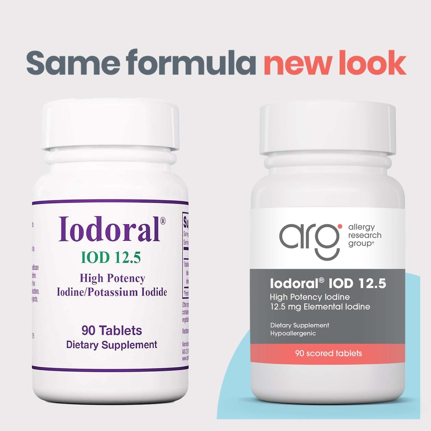 Optimox Iodoral 12.5mg Supplement – Iodine for Thyroid Support, Potassium Iodide Tablets, Lugol Solution, Daily Vitamins & Minerals - 90 Count