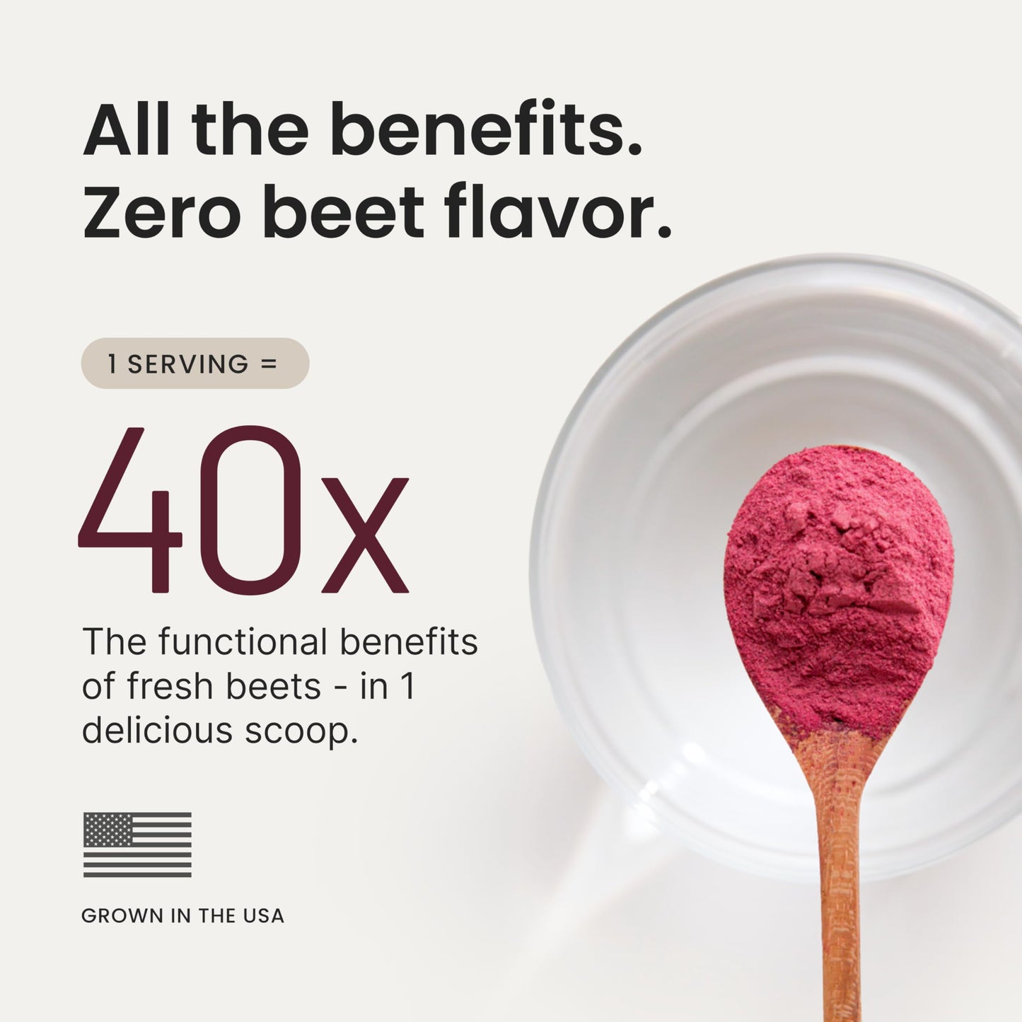 HumanN SuperBeets Beet Root Powder - Non-GMO Beetroot Superfood - Nitric Oxide Supplement for Heart Health, Circulation & Blood Pressure Support - Black Cherry, 30 Servings