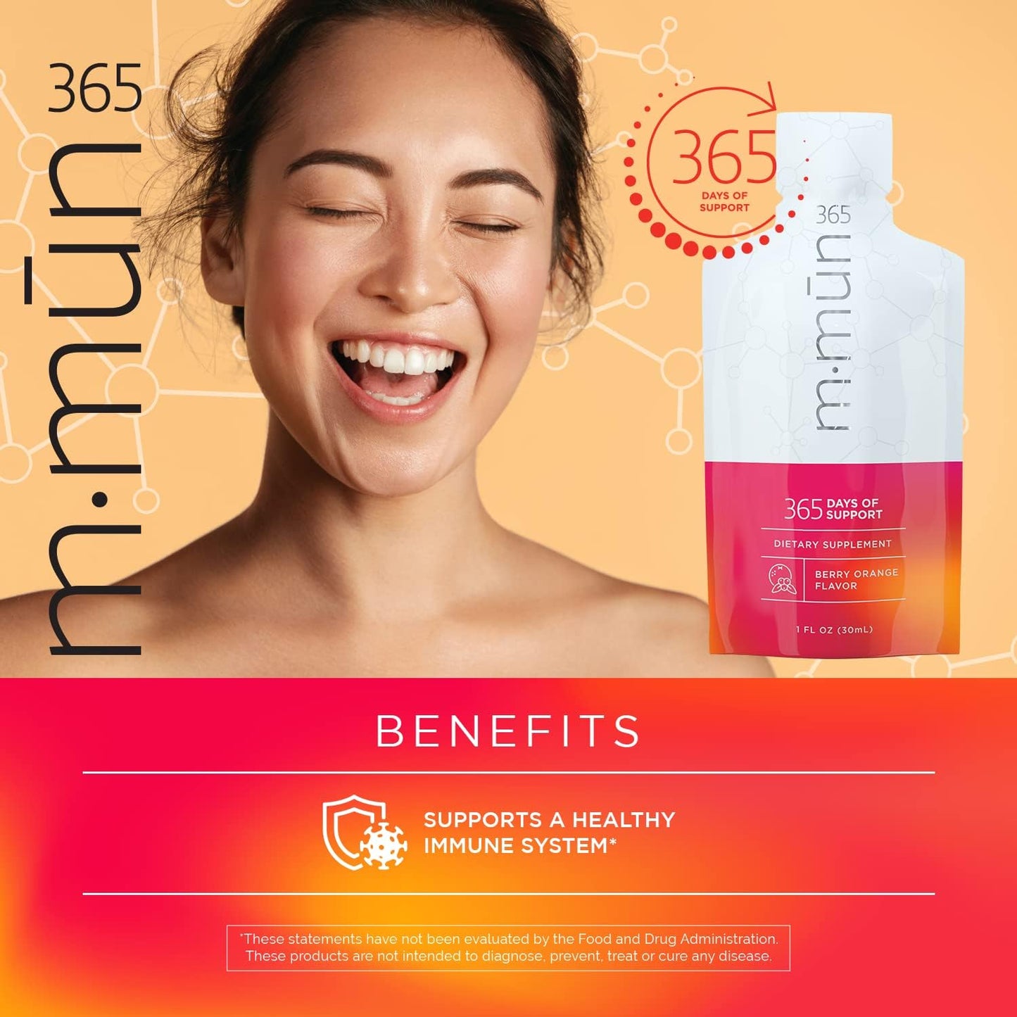 Jeunesse Global m·mūn 365-30 Packets per Box (30ml)