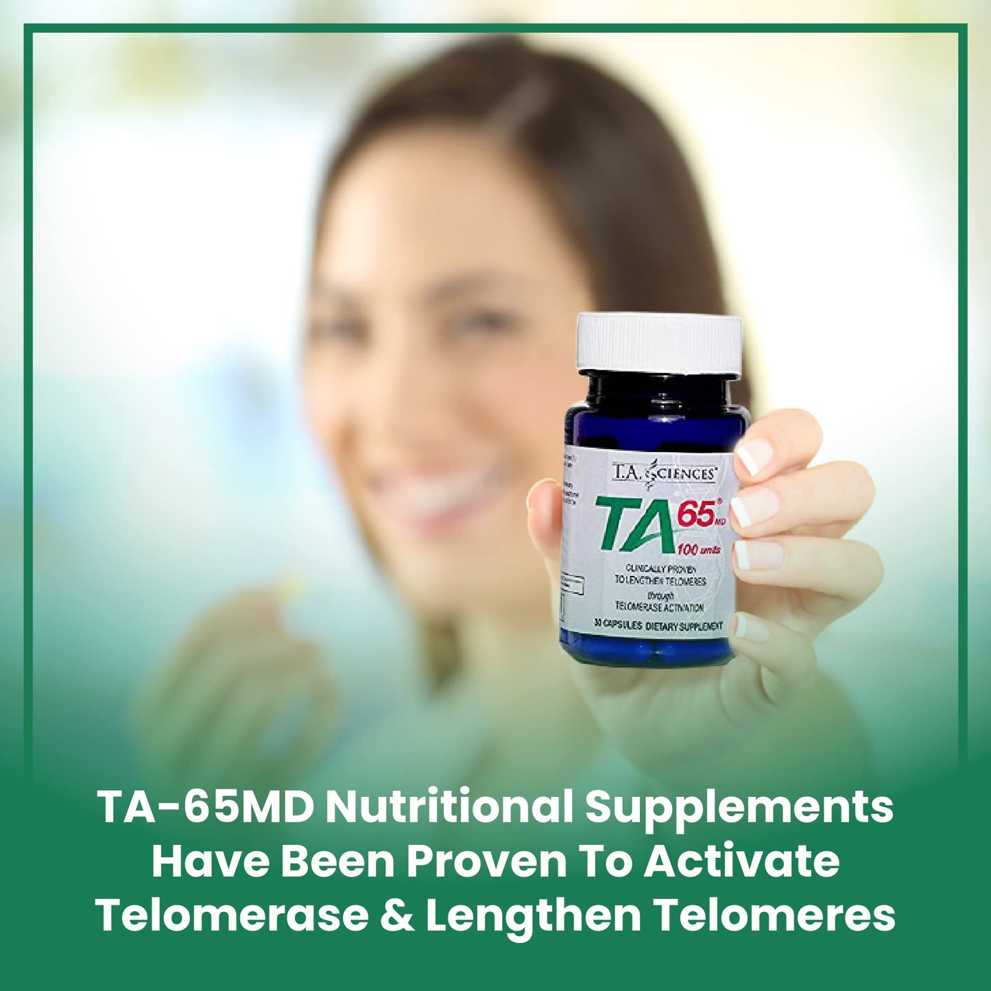 T.A. Sciences | TA-65 Telomerase Activation 30 Capsules