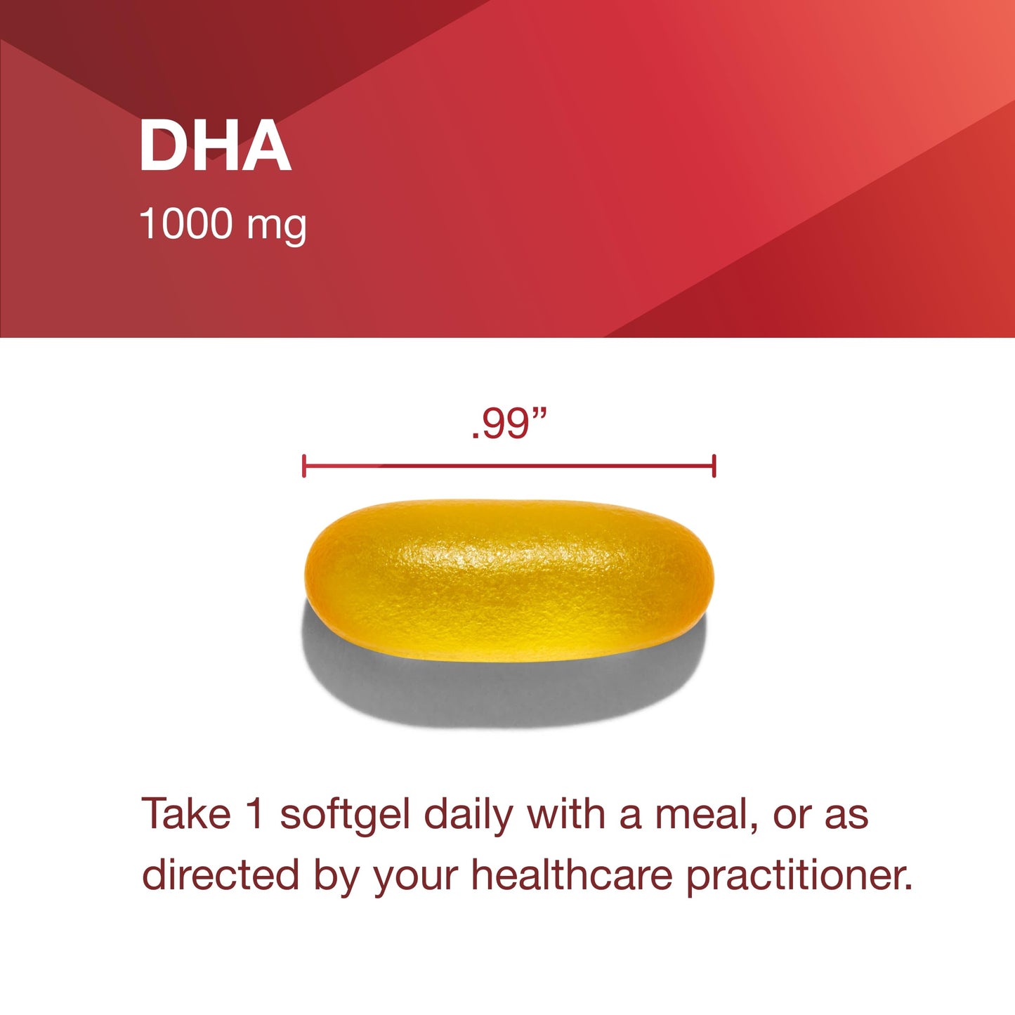 Protocol DHA-1,000 Extra Strength - DHA 1,000mg - Fish Oil Supplement - Brain Health & Support* - Easy Digestion - Non-GMO & Halal - 90 Softgels
