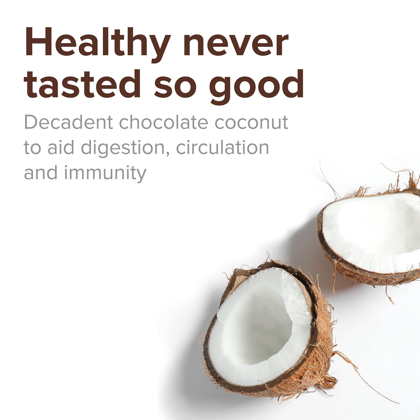 Vibrant Health, Green Vibrance, Plant-Based Superfood Powder, Vegan Friendly, Chocolate Coconut, 25 Servings