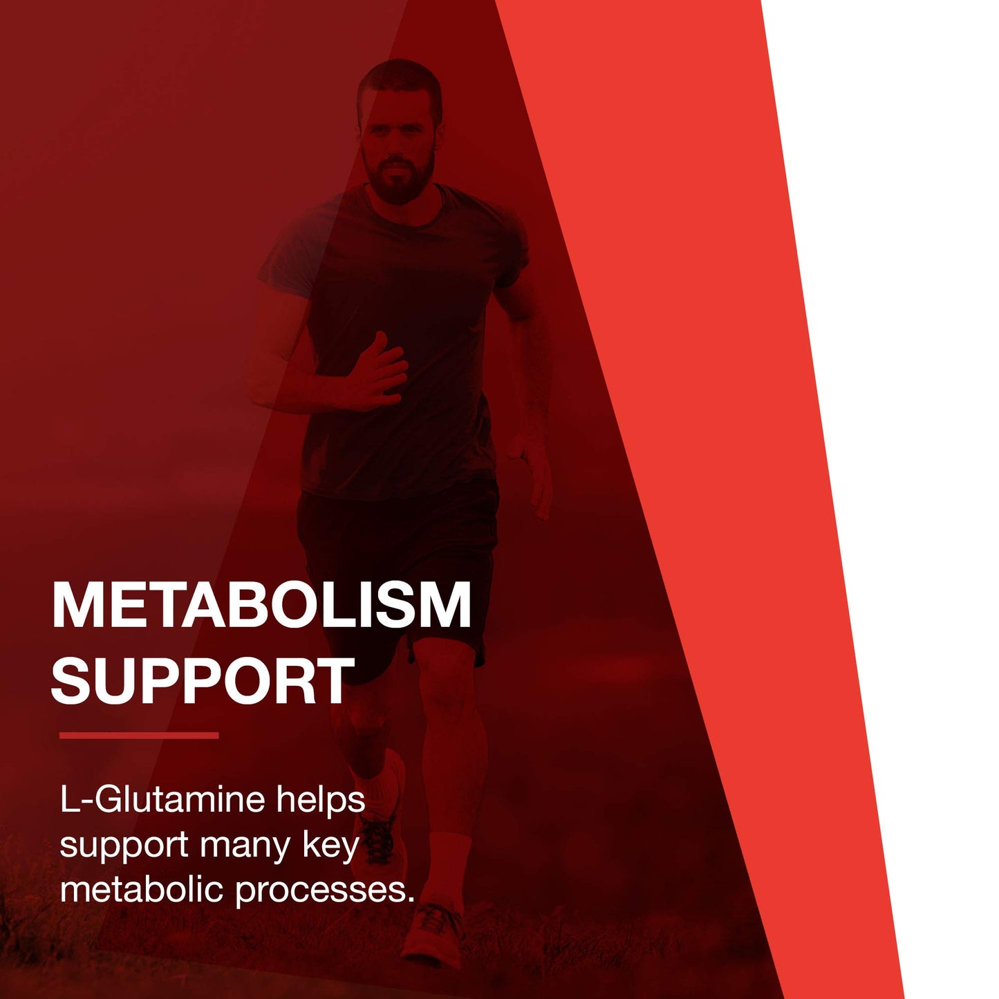PROTOCOL FOR LIFE BALANCE L-Glutamine 1000mg - Amino Acid - Muscle Tissue, Gut Health Immune Health - 120 Veg Caps