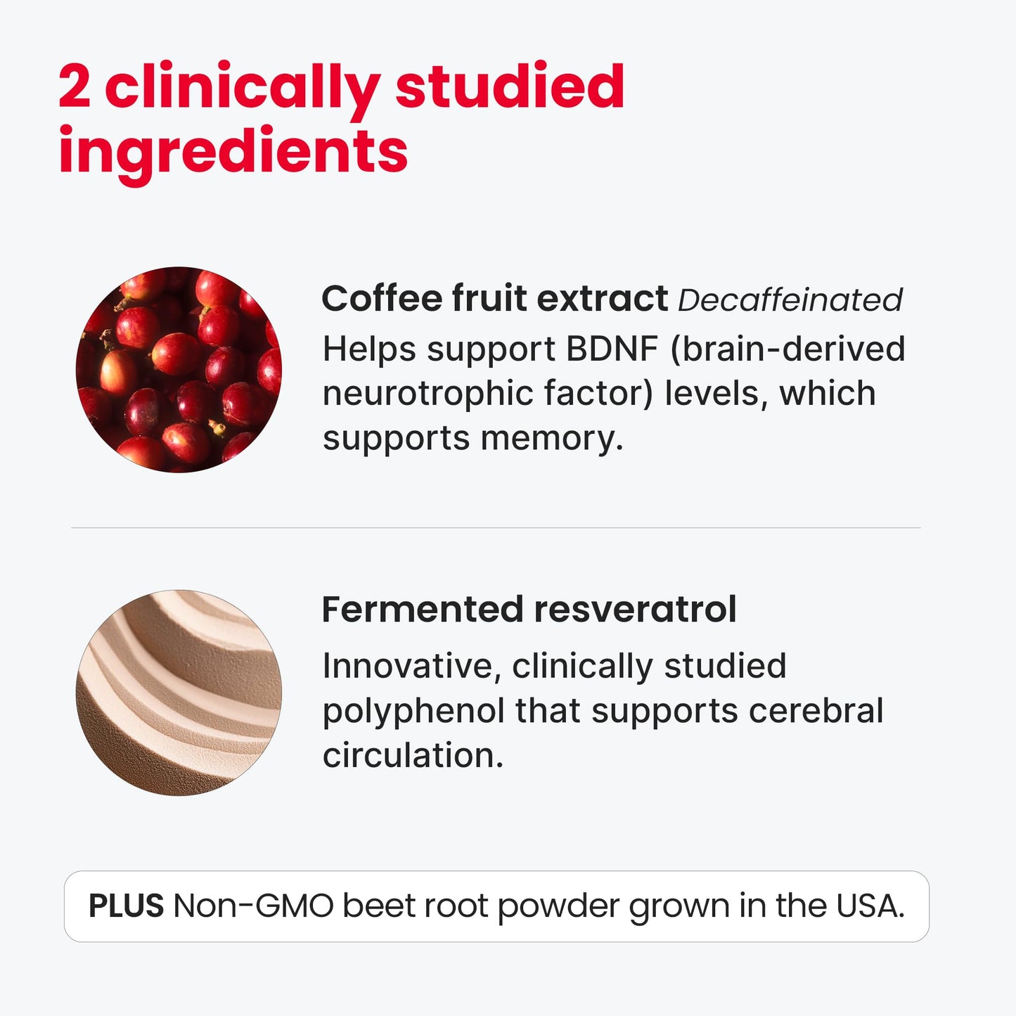 HumanN SuperBeets Brain Supplements for Memory and Focus Chews, Mental Alertness, Clinically Studied Nootropics, Resveratrol Supplement Plus Beet Root Powder, Blueberry Pomegranate Flavor, 30 Count