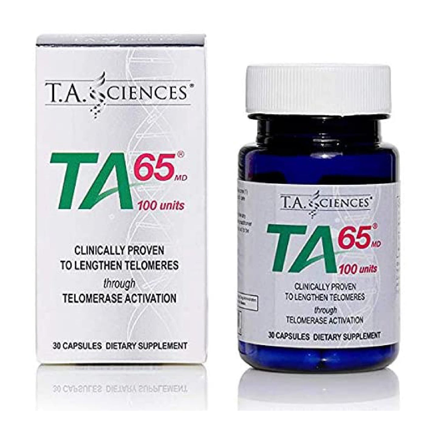 T.A. Sciences | TA-65 Telomerase Activation 30 Capsules
