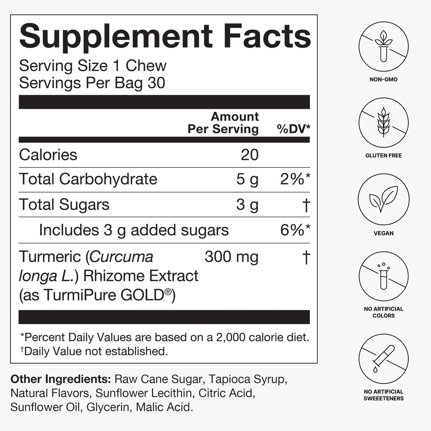 HumanN SuperBeets Heart & Turmeric Chews