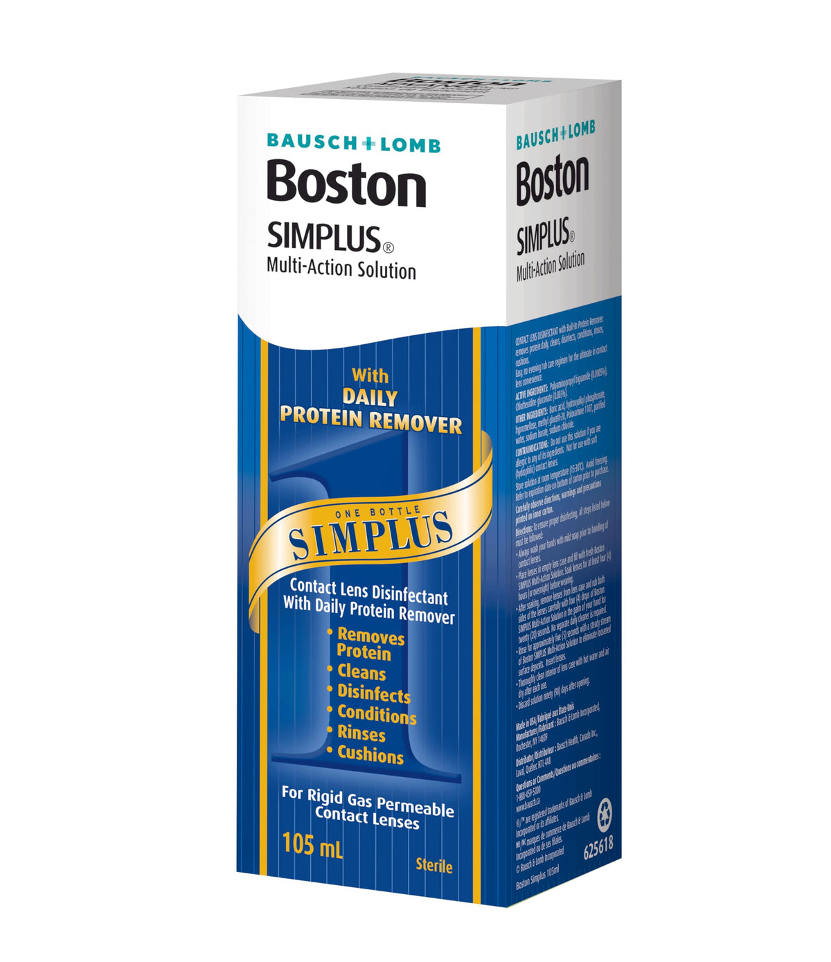 Bausch + Lomb Boston Simplus Multi-Action Solution, 105ml