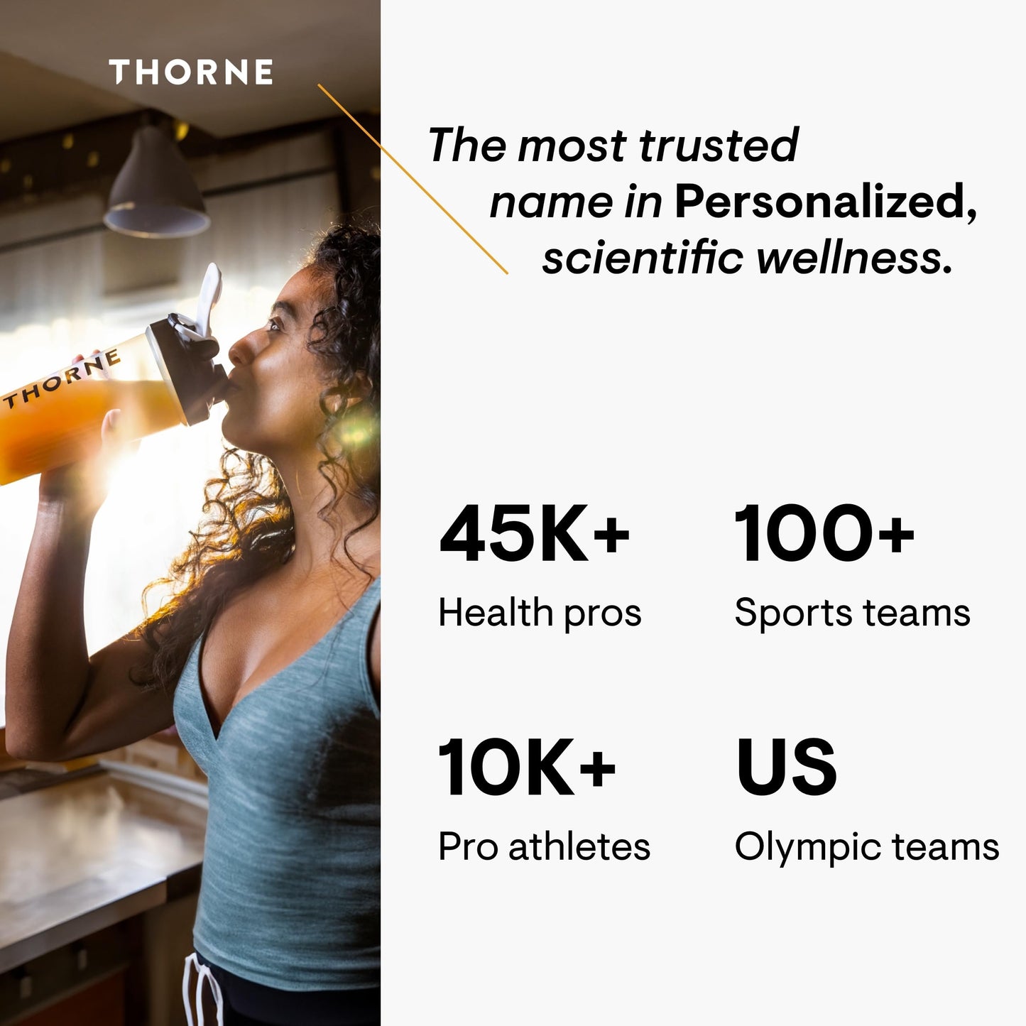 THORNE - Creatine - Creatine Monohydrate, Amino Acid Powder - Support Muscles, Cellular Energy and Cognitive Function* - Gluten-Free, Keto - NSF Certified for Sport - 5.45 Oz - 30 Servings