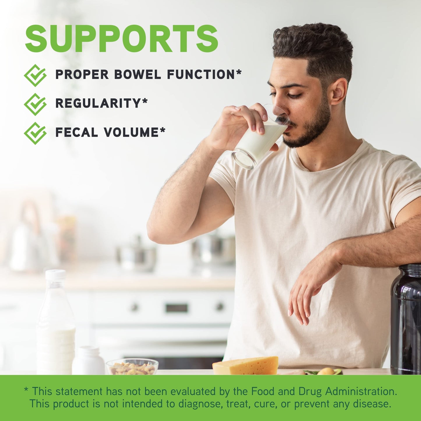 DAVINCI Labs Clearly Fiber - Daily Fiber Powder for Digestion Support & GLP-1 Production* - Tasteless Drink Mix - Fiber Supplement for Men & Women - Vegetarian, Gluten-Free - 30 Servings (176 g)