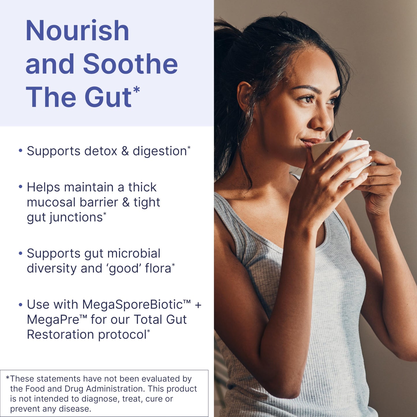 Microbiome Laps MegaMucosa - Amino Acids Supplement with Dairy-Free Immunoglobulins - Gut Health + Immune Support for Women & Men - For Complete Mucosal Support (180 Capsules)
