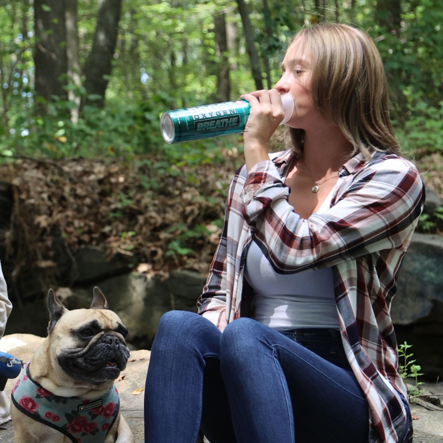 Boost Oxygen Large BREATHE Menthol-Eucalyptus Aroma 10 Liter Canister | All-Natural Resiratory Support for Aerobic Recovery, Altitude, Performance and Health (4 Pack)