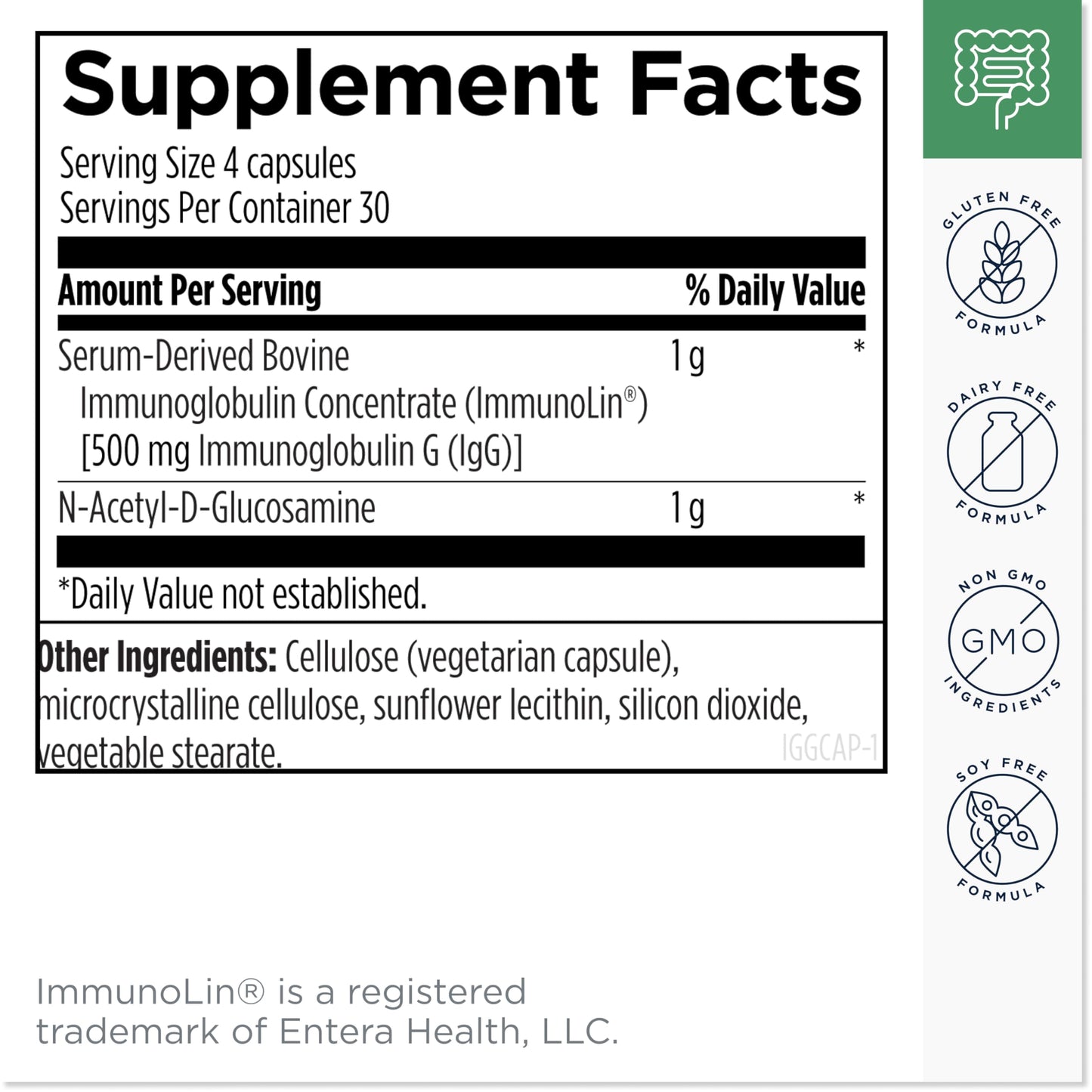 Designs for Health 3R Gut Reset Program - IgGI Immunoglobulin Capsules, ProbioMed 50 Probiotic, GI Revive to Soothe, Coat & Fortify (3 Products)