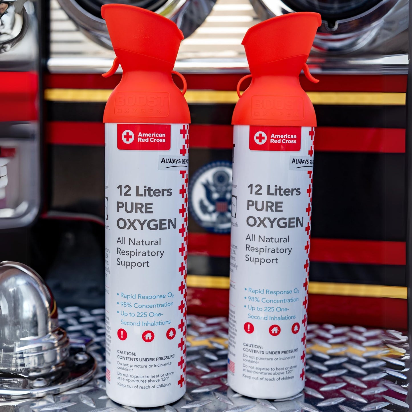 American Red Cross + Boost Oxygen | Extra Large 12L Canister (3 Pack)