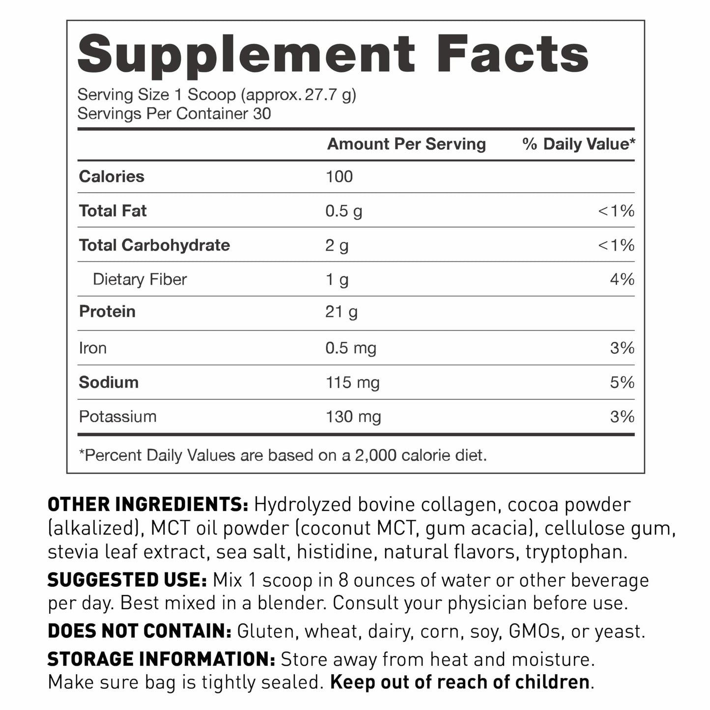 Amy Myers MD Pure Paleo Protein Powder - Clean Grass Fed Pasture Raised Protein - Hormone Free, Non-GMO, Gluten & Dairy Free - Perfect for Keto and Paleo- Mocha Latte - 29.31 oz (831 g)