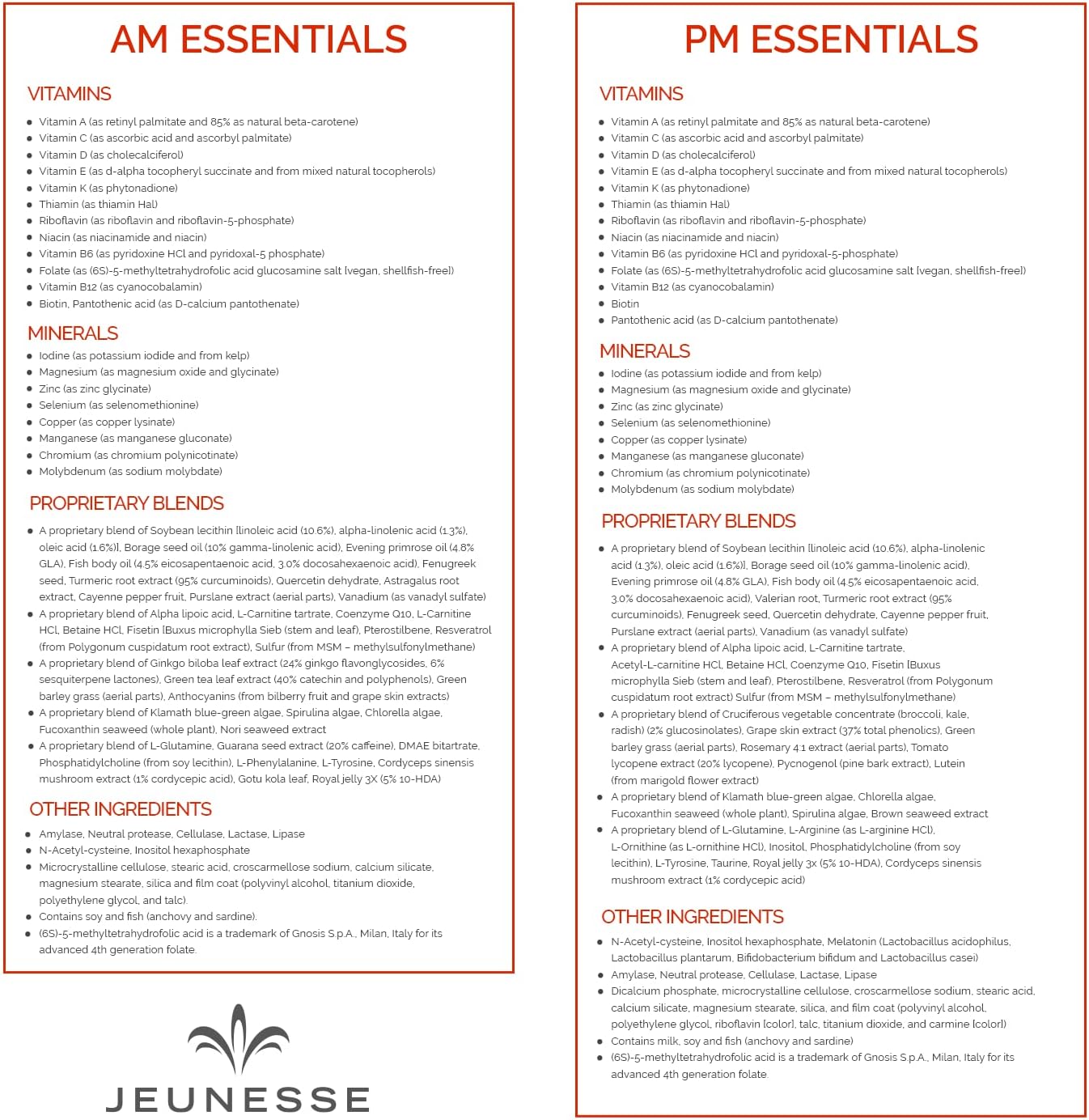 Jeunesse Global AM/PM Essentials