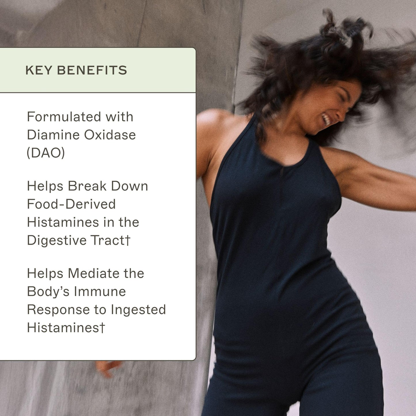 Amy Myers MD Histazyme - Diamine Oxidase Dao Enzyme Supplement Histamine Blocker to Support Healthy Digestion, Food Derived Histamine Intolerance (HI) - 60 Capsules - Bottle