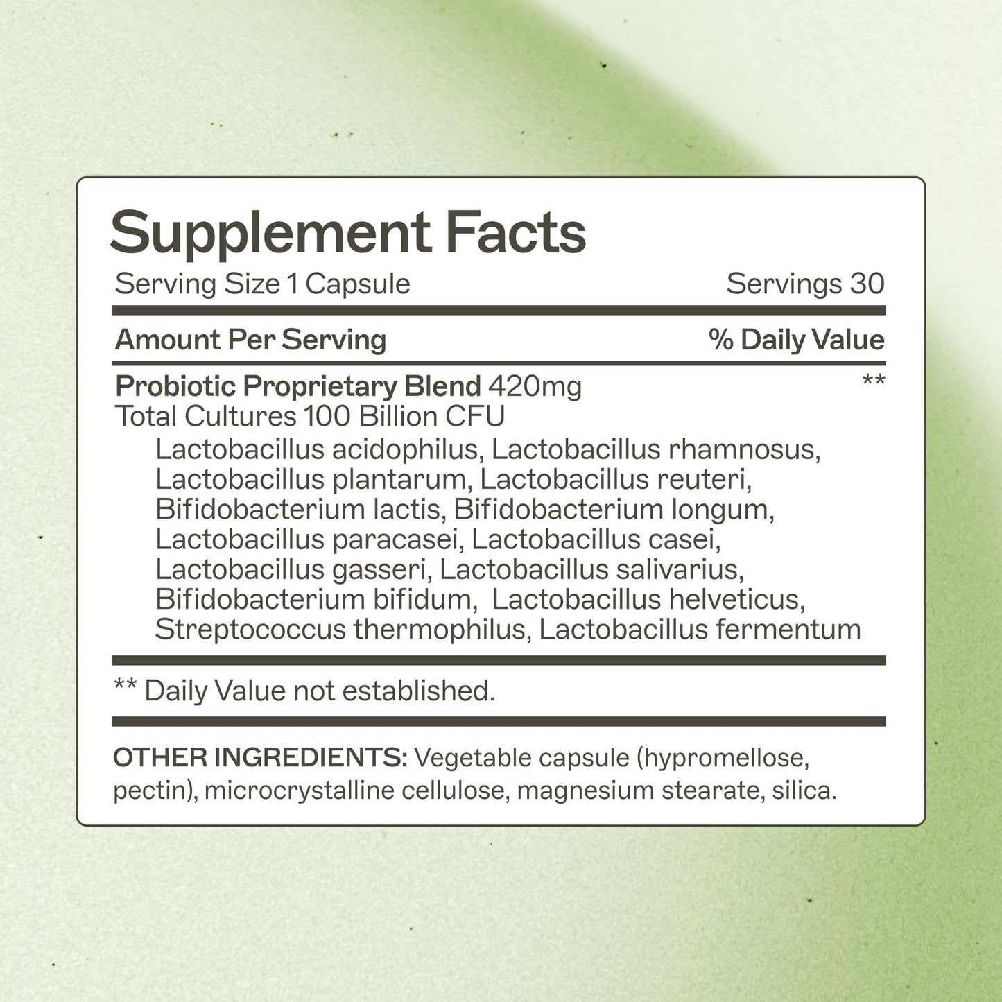 Dr. Amy Myers Best Probiotics 100 Billion CFU Per Capsule - for Women & Men - Powerful Combination of Doctor Approved Strains - Supports Healthy Digestion and Gut Microbiome - One Month Supply
