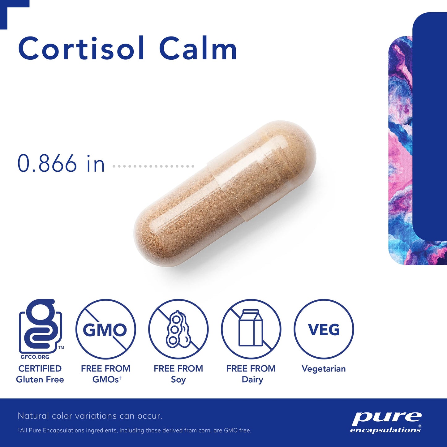 Pure Encapsulations Cortisol Calm - Supports Cortisol Health & Relaxation - Contains Ashwagandha & L-Theanine - Restful Sleep - 60 Capsules