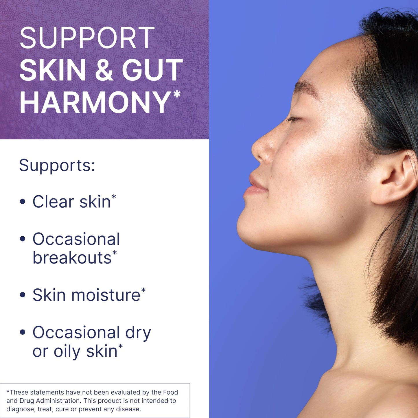 Microbiome Labs SereneSkin - Spore Based Probiotic Complex with Vitamin K2 MK7 for Skin Clarity & Gut Health Support - Daily Probiotic Skincare - Soothe The Gut-Skin Axis (30 Capsules)
