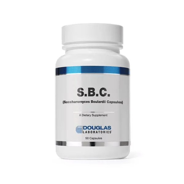 Douglas Laboratories S.B.C. (Saccharomyces Boulardii Capsules) | Shelf Stable Probiotic to Support Healthy Bowel Function | 50 Capsules