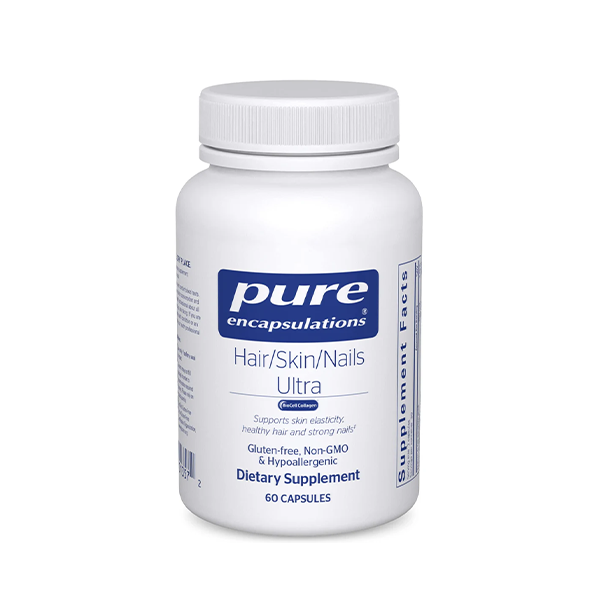 Pure Encapsulations Hair/Skin/Nails Ultra - Supplement for Collagen - 60 Capsules