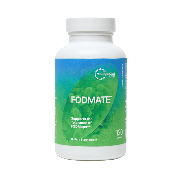 Microbiome Labs FODMATE Digestive Enzymes - 120 Capsules