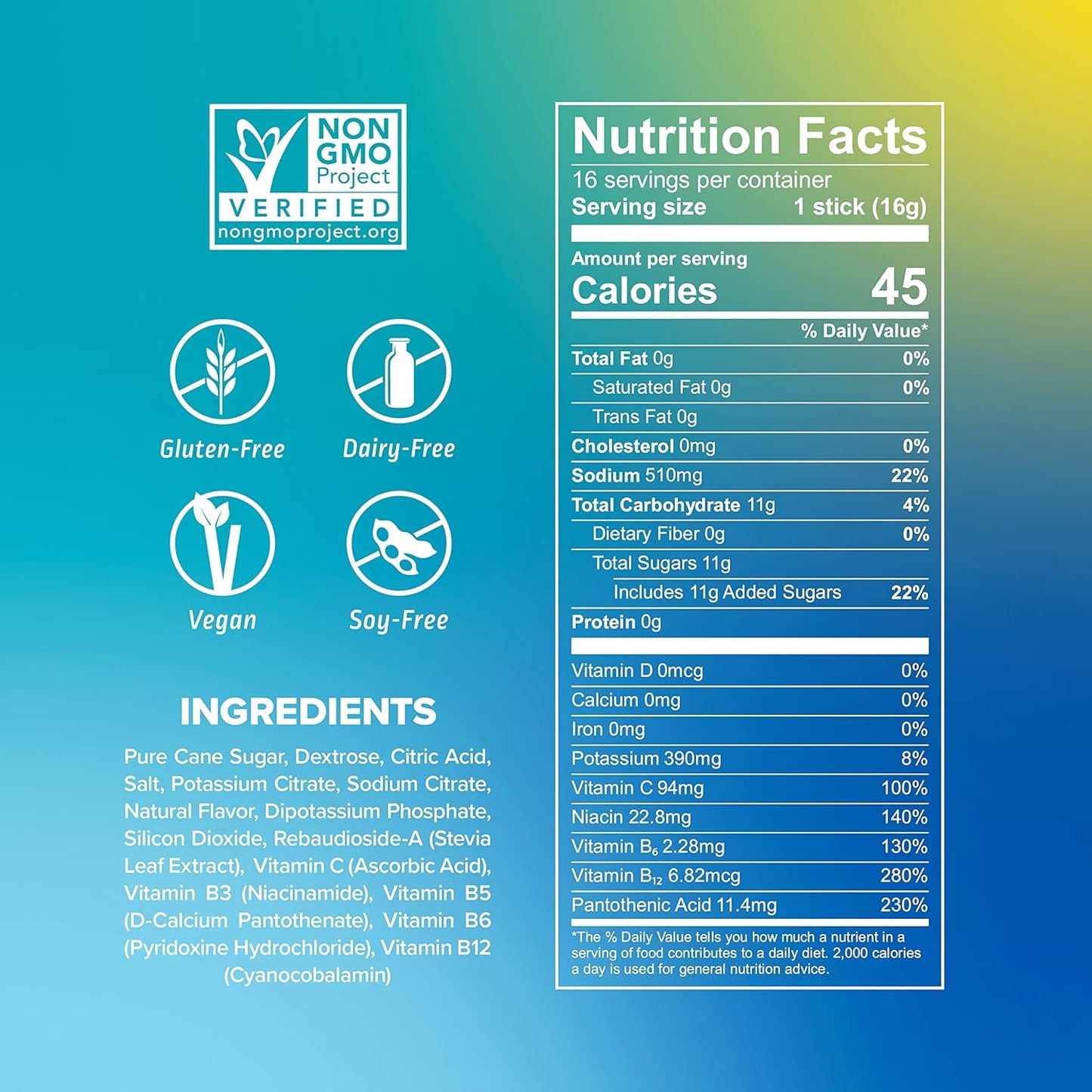 Liquid I.V. Hydration Multiplier - Acai Berry - Hydration Powder Packets, Electrolyte Drink Mix - 8 Sticks