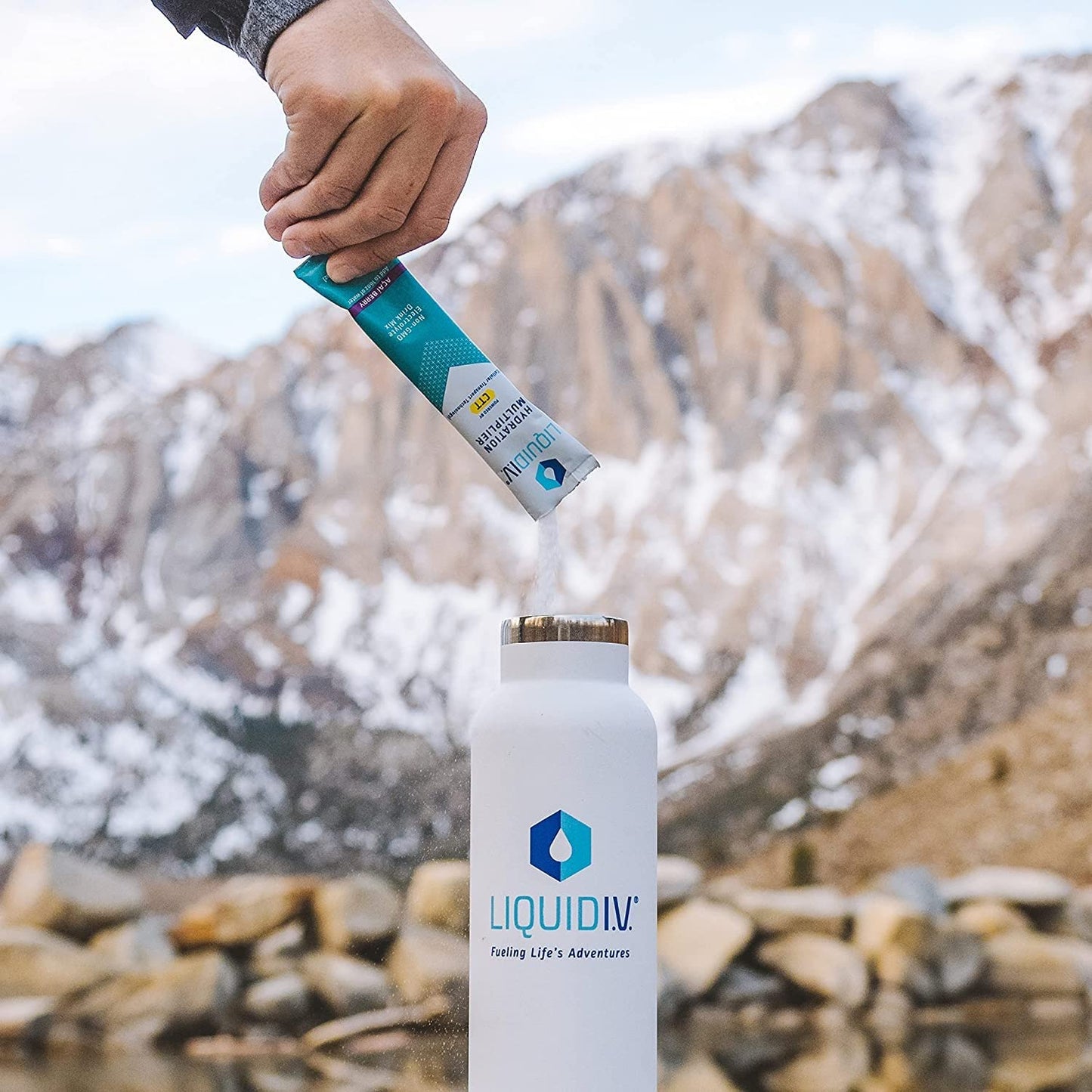 Liquid I.V. Hydration Multiplier - Acai Berry - Hydration Powder Packets, Electrolyte Drink Mix - 8 Sticks