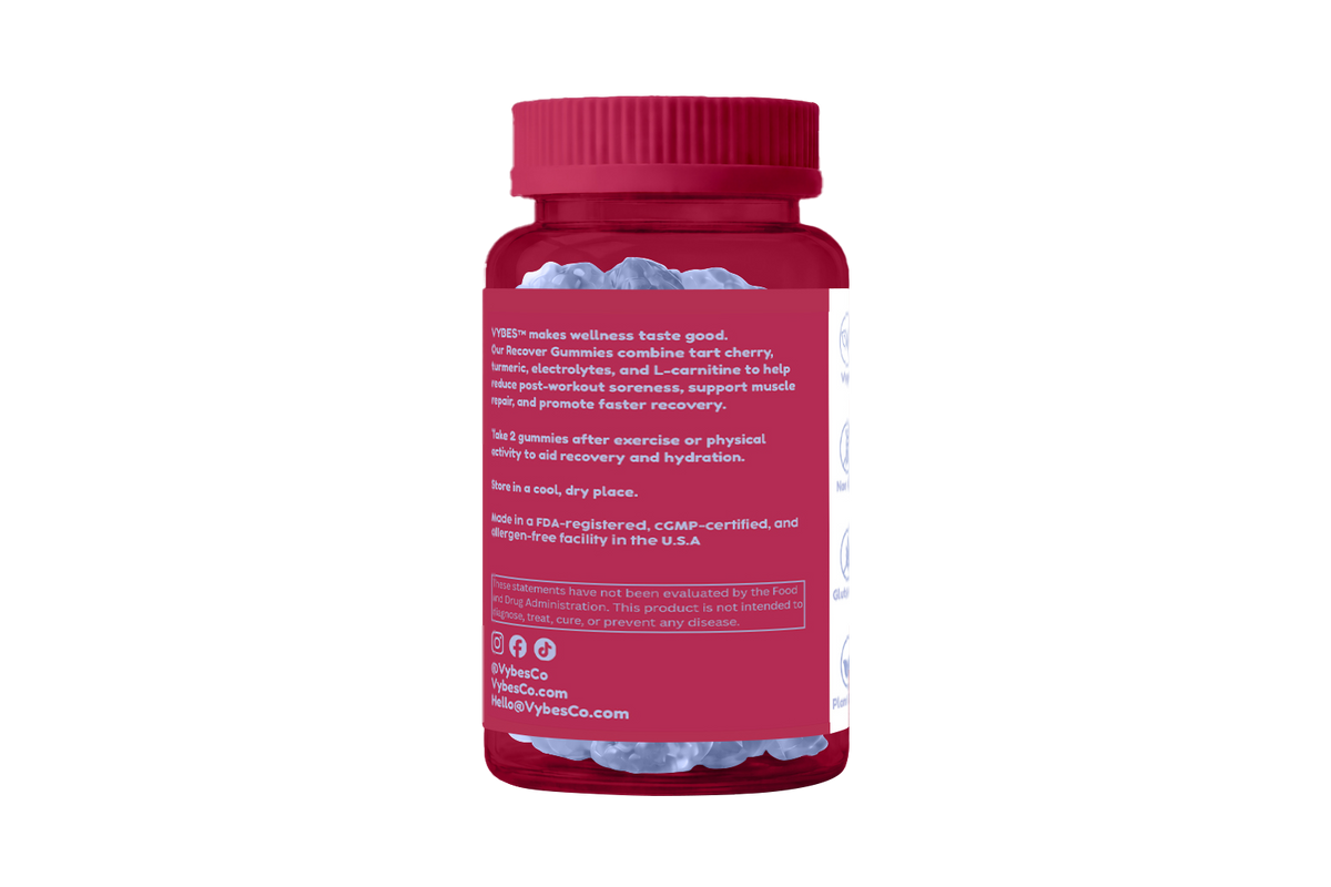 Gummies Vybes Libido Support – Formule Désir, Vitalité et Performance – 60 Gummies