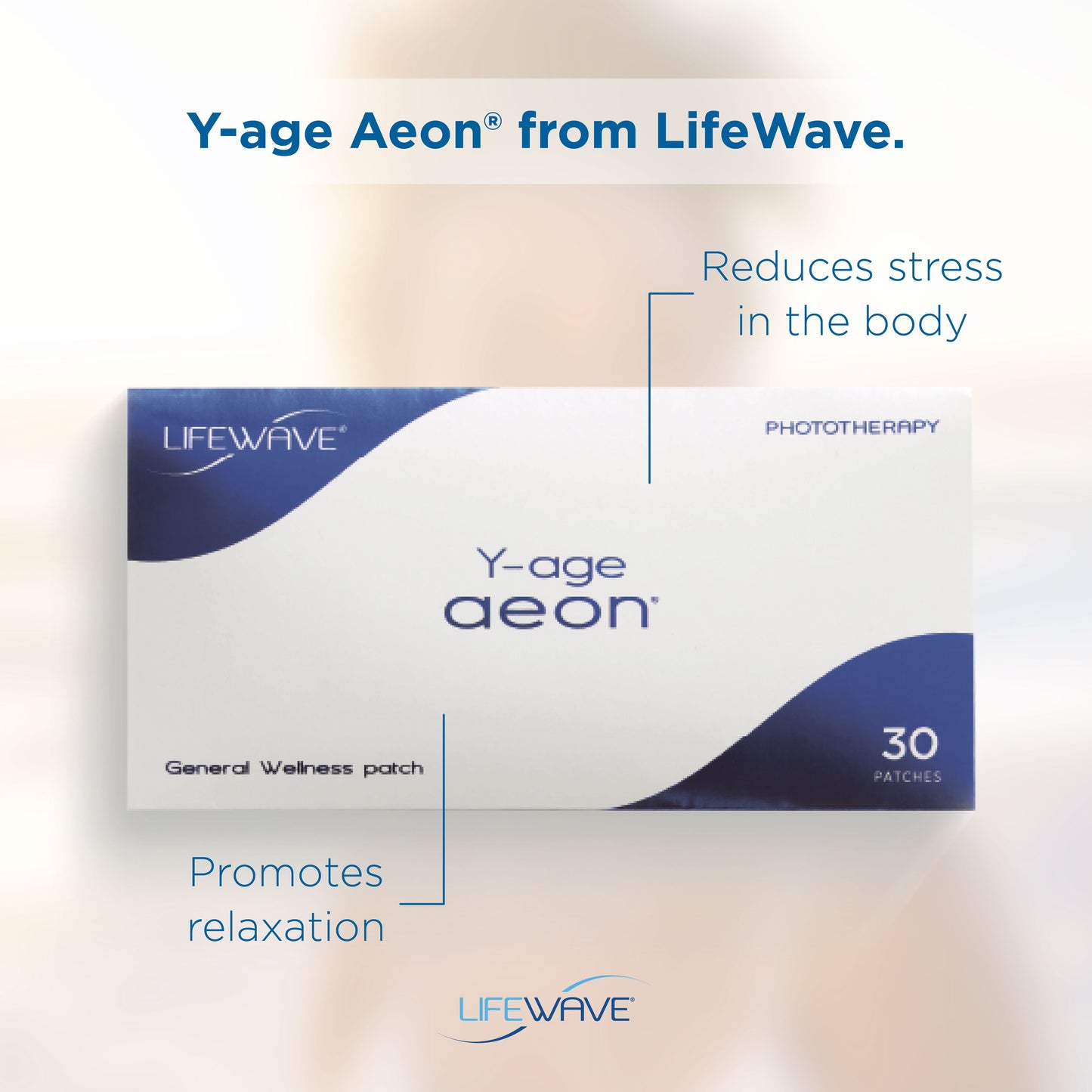 LifeWave - Y-Age Aeon Patches Phototherapy - 30 Patches