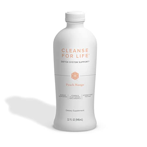 Isagenix Cleanse for Life - Detox System Support - Peach Mango - 32 Oz