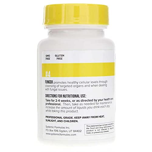 Systemic Formulas 4 FUNGDX - 60 Capsules