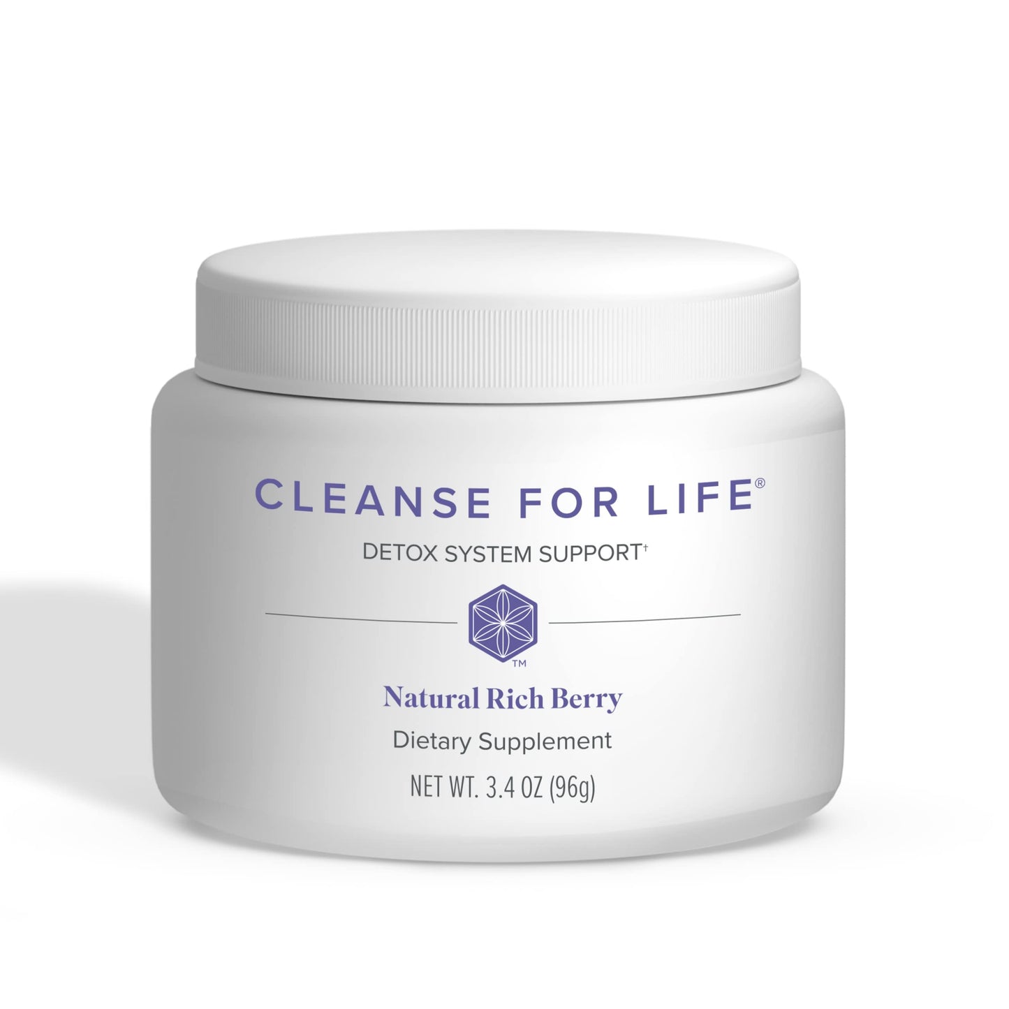 Isagenix Cleanse for Life - Powder Supplement Vitamin B12 & Niacin - Natural Rich Berry 3.4 Oz (16 Servings)