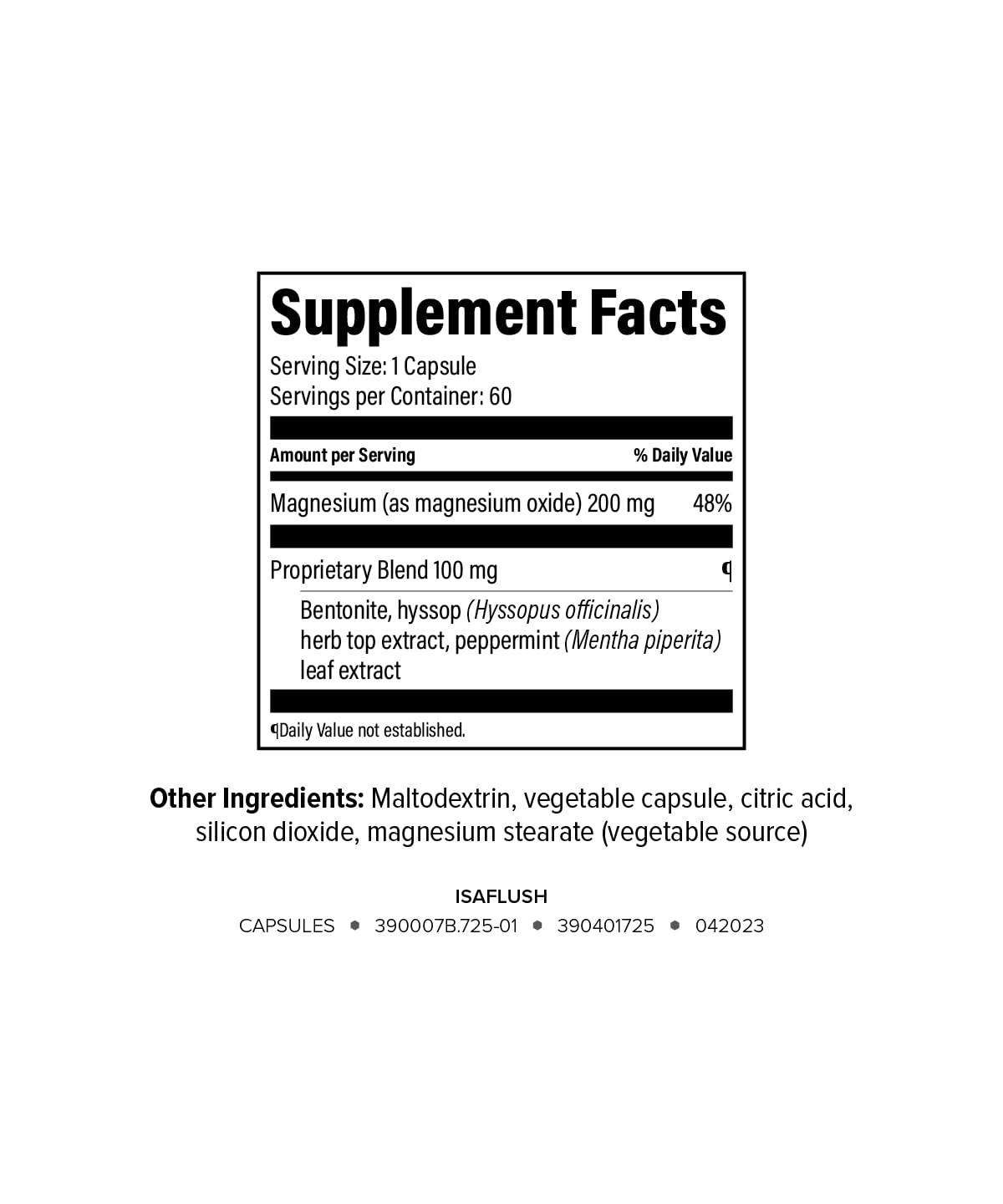 Isagenix IsaFlush - 60 Capsules